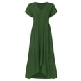 thumbnail image 3 of Robe Longue Maxi Décontractée Sans Manches pour Soirée Club, 3 of 4