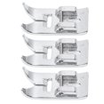 thumbnail image 2 of Pied Presseur, Outils de Couture Extrêmement Robustes Résistance à l'Usure en Acier Inoxydable de Petite Forme Fine Exécution pour Remplacer les Accessoires pour les Machines à Coudre Domestiques, 2 of 8