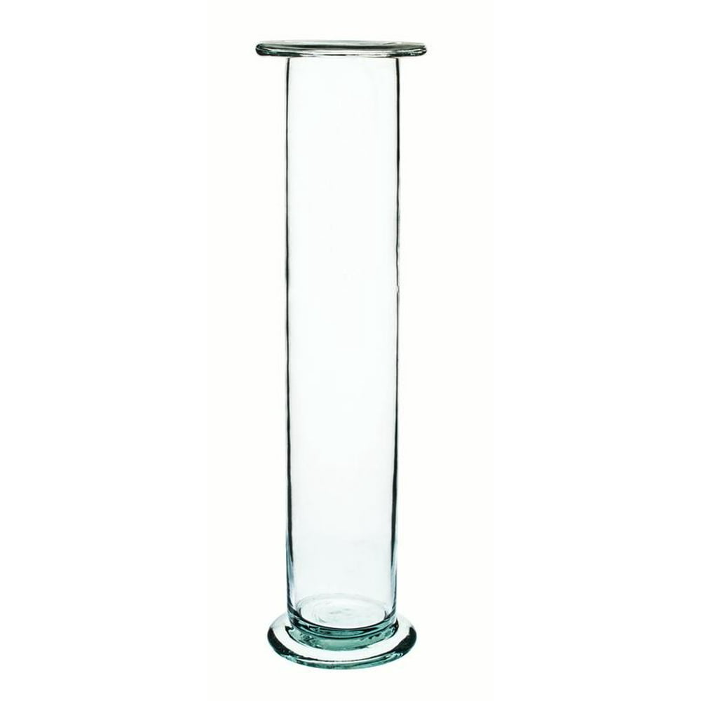 Cylindrical Gas Jar Soda Glass 11.9" x 2.24"