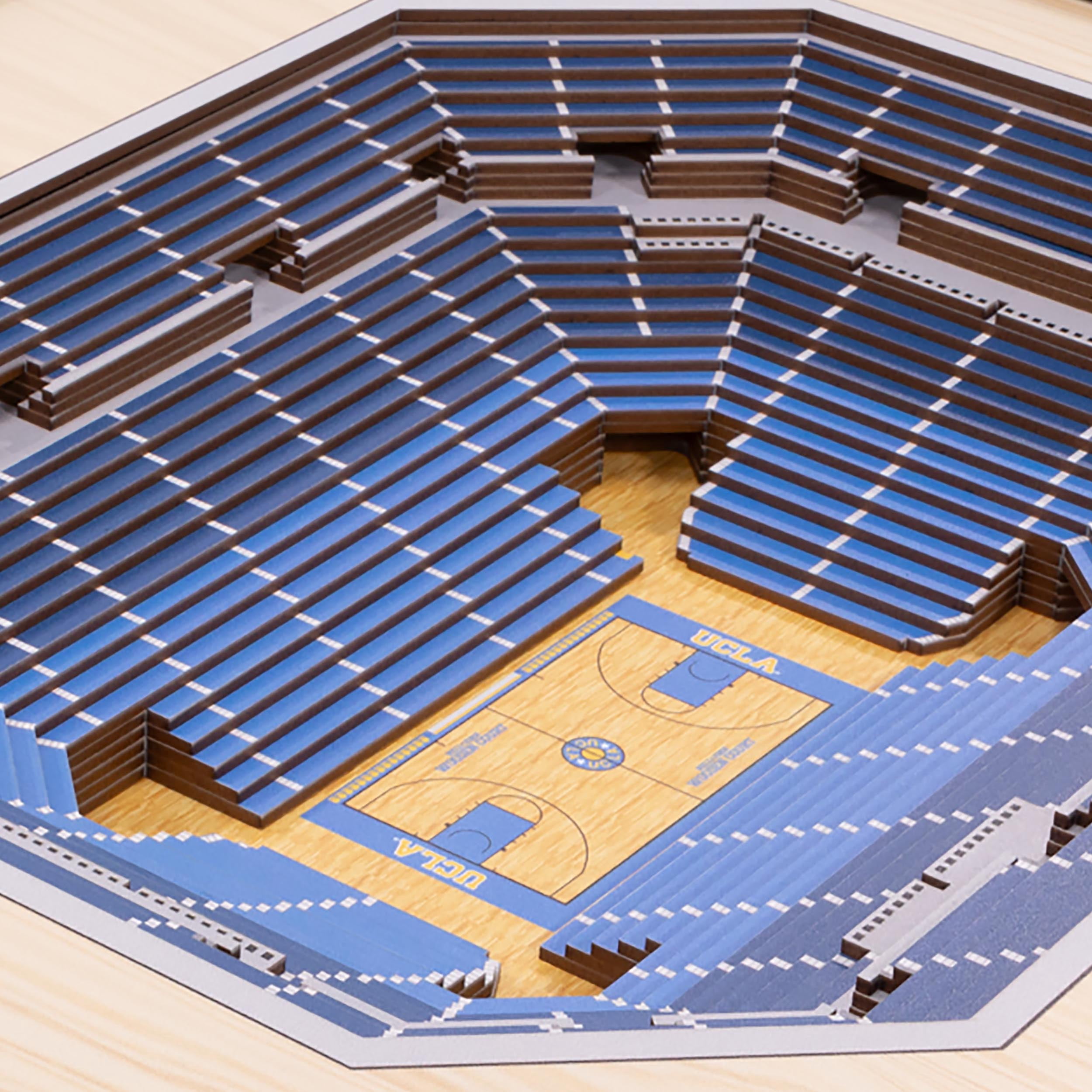 YouTheFan NCAA UCLA Bruins BB 25-Layer Stadiumview Wall Art