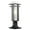 Black, variant on 1 Light Outdoor Pier Mount Light In Period Inspired Style-19.25 Inches Tall And 6.63 Inches Wide Z-Lite 549Phmr-533Pm-Bk