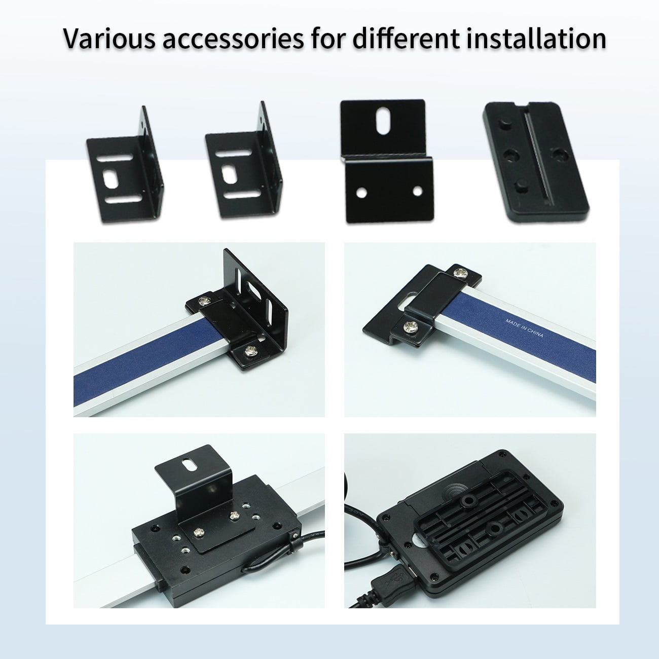 0-150mm Digital Scales Remote Digital Table Readout Scale For Mill Lathe Linear Ruler With Base ,High Accuracy