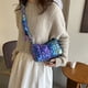 thumbnail image 5 of Bolso Acolchado para Axila para Mujer Bolso Con Pliegues Nube A La Bolso Elegante para (púrpura), 5 of 9