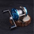 thumbnail image 4 of Compact Gold Mini Spinning Reel with Metal Spool for Pen Fishing Rods – Lightweight, Durable Glass Fiber Construction, Versatile for Beginners & Pros, Portable Design, High-Quality Chinese-Made, 4 of 5