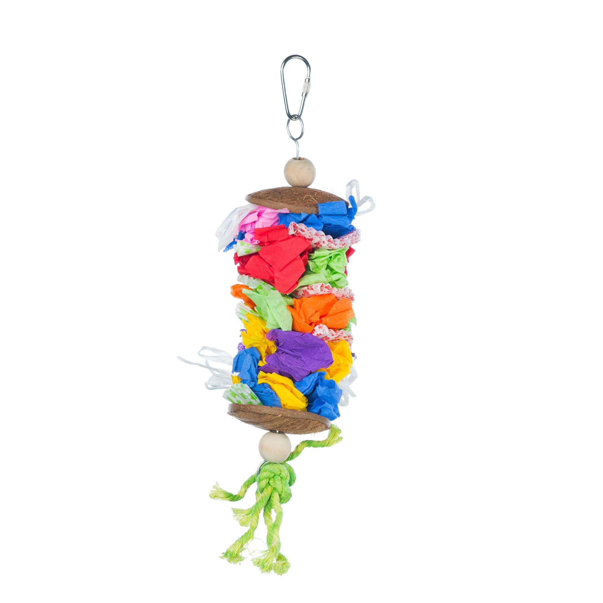 Prevue Pet Products Playfuls Preen & Pacify Laundry Day Bird Toy 62518