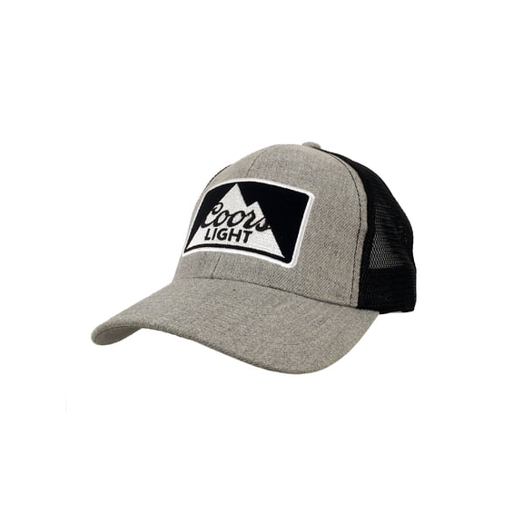 Tee Luv Coors Light Mesh Back Trucker Style Beer Logo Hat