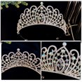 thumbnail image 4 of MasteelfCA Wedding Bride Crown Bridal Rhinestone Crown Birthday Party Tiara Wedding Hair Accessory, 4 of 7