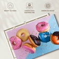 thumbnail image 6 of Elephant Stock Doughnut Party Wall Art - Horizontal Canvas Wall Art - Living Room Wall Decor - Food And Drink Canvas - Blue And Pink Decor - 12" x 8", 6 of 8