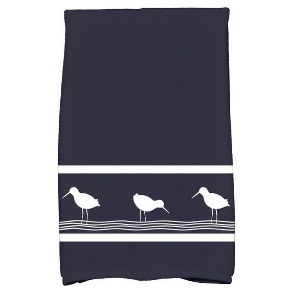 Simply Daisy 18" x 30" Birdwalk Animal Print Hand Towel