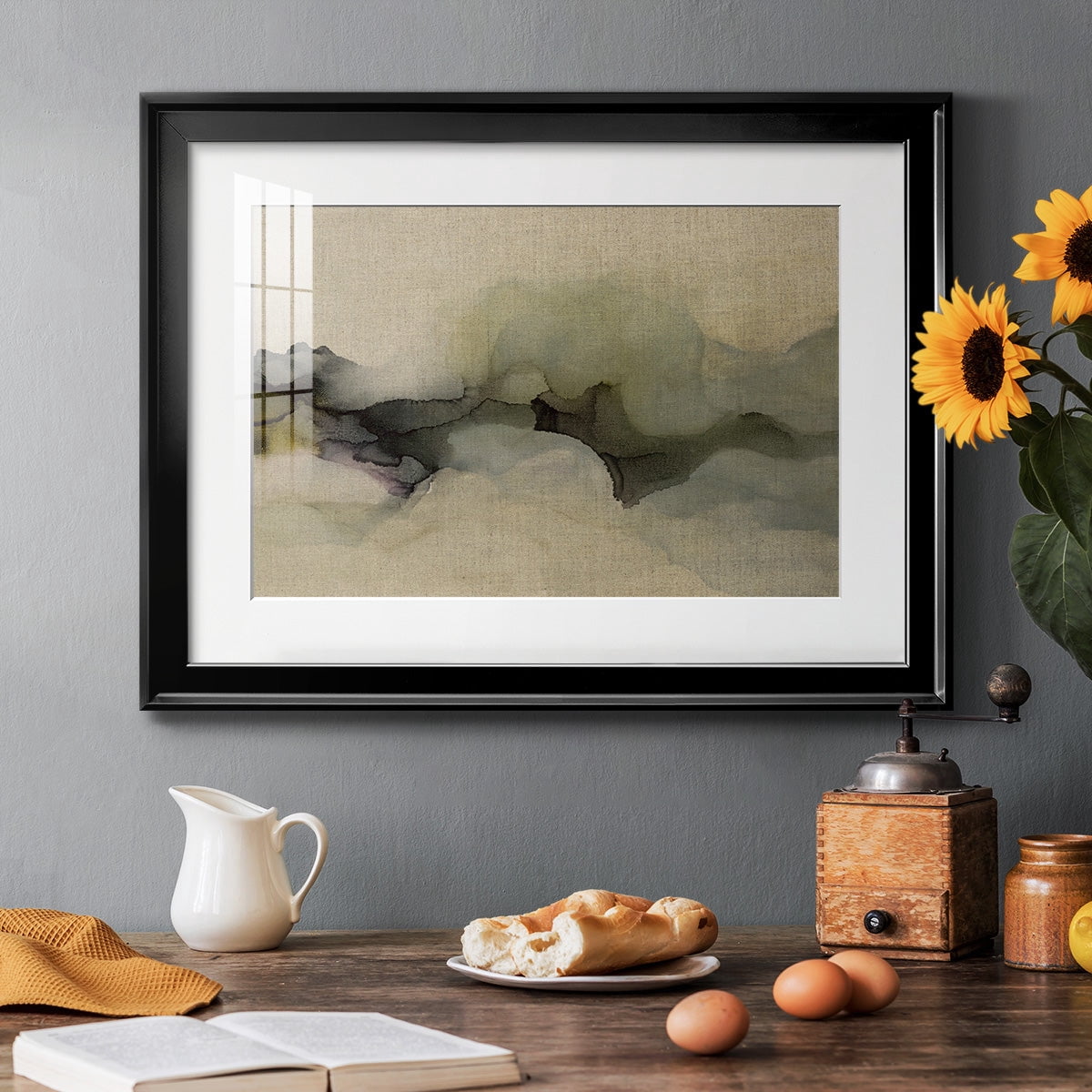 When It Rains It Pours Premium Framed Print - Ready to Hang