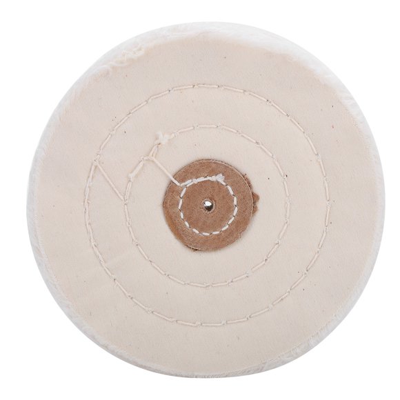 Herramientas de pulido para joyería, almohadilla de algodón para pulir perlas, color blanco (125 mm)