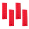 thumbnail image 4 of RomaMX 4pcs Silicona Pot Handle Holder Cubierta resistente al calor antideslizante Potholder Handle Sleeve (Rojo), 4 of 7