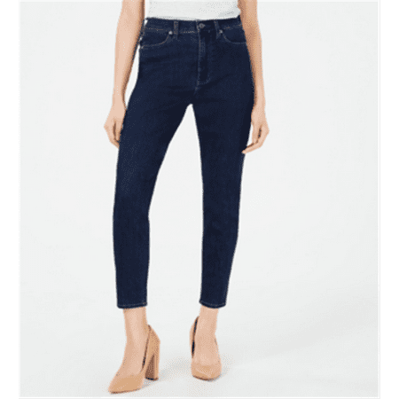 Kendall + Kylie Women's High Rise flawless shape Skinny Jeans Blue Size 24