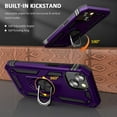 thumbnail image 3 of Case for iPhone 13 Phone Case iPhone 13 Case, with Ring Holder Stand, Support Magnet Car Mount, Military Grade, Heavy Duty, for iPhone 13 Case Black, 3 of 12