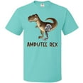 thumbnail image 3 of Inktastic Limb Loss Awareness Amputee Rex with Prosthetic Leg T-Shirt, 3 of 5