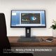 thumbnail image 2 of ViewSonic VG2248 22 Inch IPS 1080p Ergonomic Monitor with HDMI DisplayPort USB and 40 Degree Tilt for Home and Office, 2 of 5