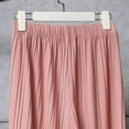 thumbnail image 4 of Mutghys Cropped Pajama Pants for Women Solid Elastic Waist Sleep Pants Home Relaxing Loose Comfy Casual Pajama Bottoms, 4 of 4