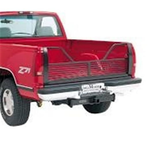 100 Series Vented Tailgate with Steel - Black