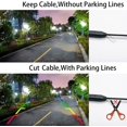 thumbnail image 4 of Vlicevrn HD Car Rear View Camera Trunk Handle with Fish Eye Lens Night Vision Backup Parking Camera Waterproof IP68, 4 of 5
