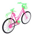 thumbnail image 2 of Niñas Miniatura Bicicleta con cesta Simulación de plástico Mountain Bike Dollhouse Decoración Decoración Pequeña Bicicleta Jooan Hogar, 2 of 2