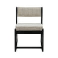 thumbnail image 5 of Linon Sutton Modern 2-Position Sled Base Lounge Chair, Beechwood with Natural Tweed, 5 of 8