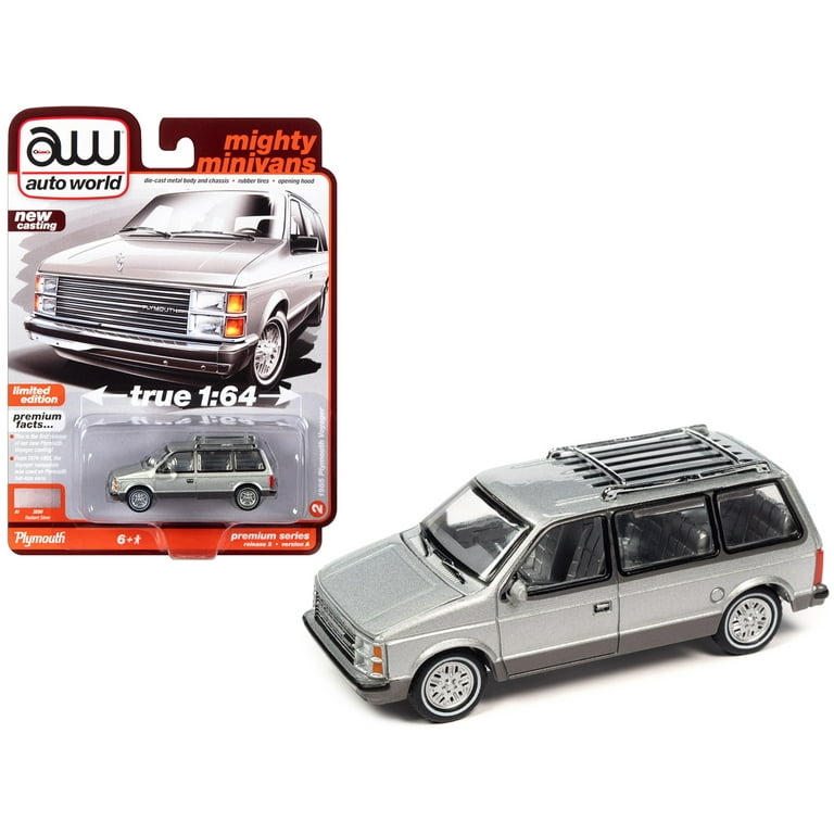 1985 Plymouth Voyager Minivan Radiant Silver Metallic with