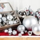 thumbnail image 5 of 2 bolas navideñas de 6, 8, 10 y 12 cm, coloridas, decorativas, de PVC, para colgar en el hogar, con diseño de escena de Año Nuevo, 5 of 5