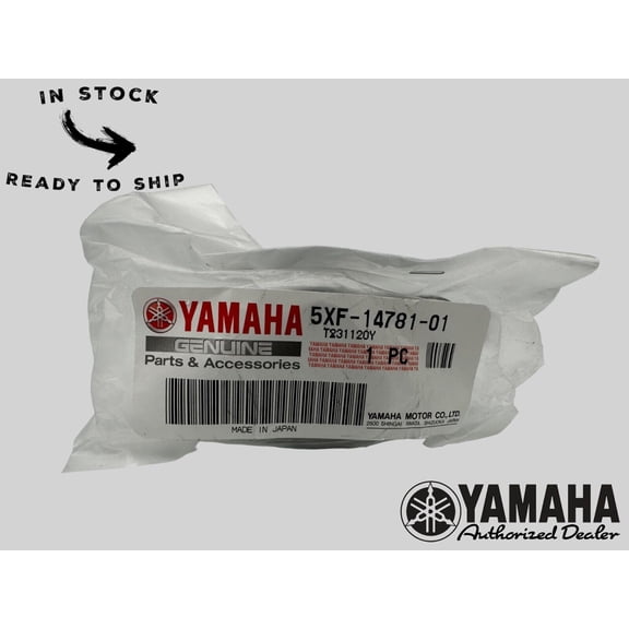 Yamaha Genuine OEM Authentic Muffler Stay 5XF-14781-01-00