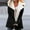 Black, variant on Women's Winter Warm Coats Fuzzy Fleece Sherpa Jackets Button Down Pullover Tops Casual Loose Outwear with Pockets 50% Off Clear