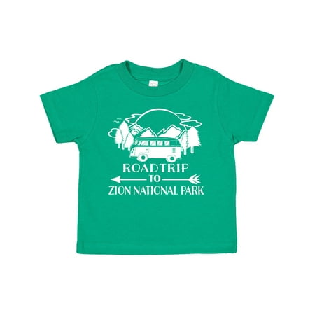 

Inktastic Road Trip to Zion National Park Gift Toddler Boy or Toddler Girl T-Shirt