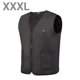 thumbnail image 1 of Chaleco calefactable, chaleco con termostato inteligente recargable, cuello en V, impermeable, lava yeacher XXXL, 1 of 7