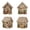 F-Multicolor, variant on 3D Christmas House Diamond Paintings Kits for Adults, Diamond Art Kits Crafts for Adults, Christmas Village House Pearl Diamond Art for Handmade, Xmas Tree, Crafts