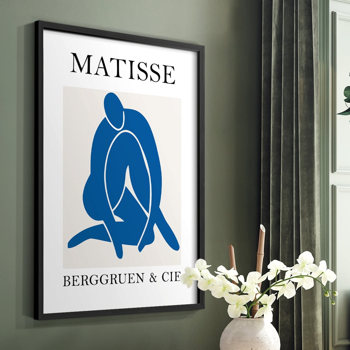 Matisse CCXCIII in Solid Wood 22 x 28 Framed Print