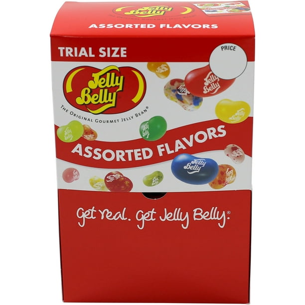 Jelly Belly Jelly Beans, 20 Flavors, .35oz Trial Size Packs, 80 Count