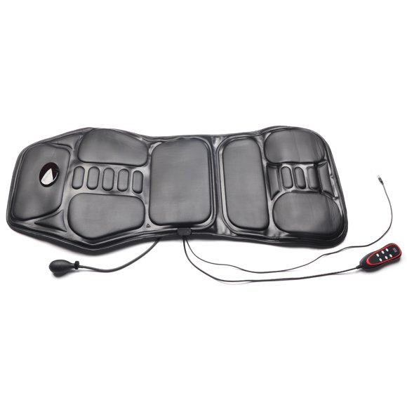 Oubit Car Seat Massage Pad,Seat Massage Cushion with Kneading Back Massager Pad Heat Massage Seat Pad Crafted with Care