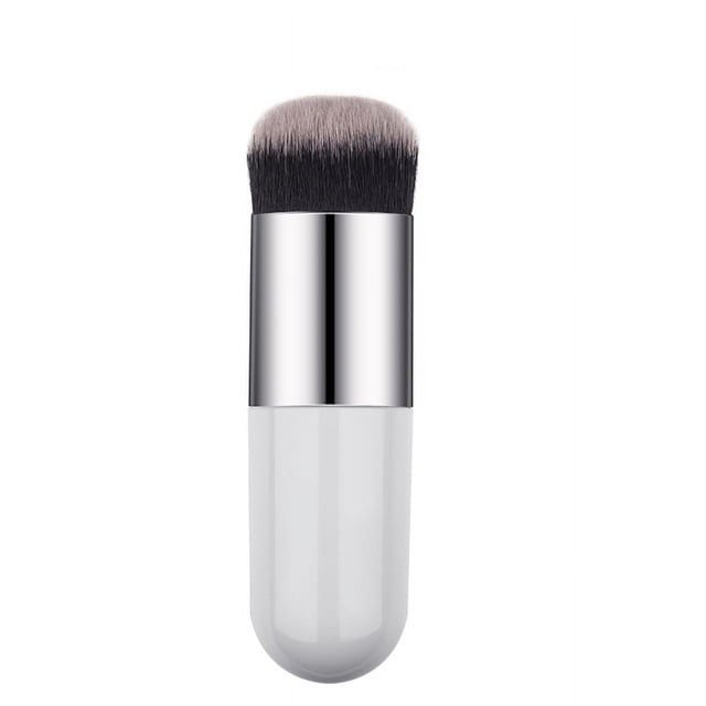 Brocha para base de maquillaje de pequeño tamaño, brocha para rubor, brocha para iluminar, brocha para polvos, brocha de doble propósito de buen material
