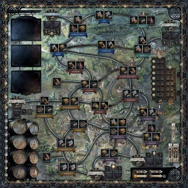 Roxley Game Laboratory Brass: Birmingham Board Game - Walmart.com