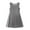 Gray, variant on MeetoTime Girls Clothes 3-14 Years Solid Color Round Neck Sleeveless School Performance Pleated Dresses for Girl