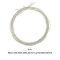 thumbnail image 2 of RUNROTOO Classical Guitar Strings 12Pcs Metal for Performance White 105x0.2cm, 2 of 8