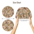 thumbnail image 5 of Yiaed Mandala Print Satin Bonnet Silk Bonnet Hair Bonnet for Sleeping Hair Bonnets, 5 of 6