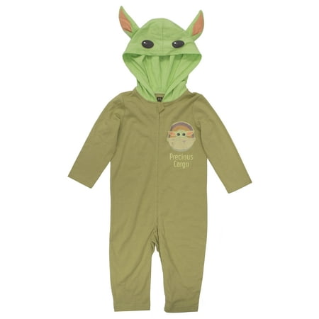 Star Wars Baby Yoda The Mandalorian Baby Boys Costume Coverall 0-6 Months