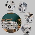 thumbnail image 3 of Happy Father''s Day Tablecloth Rectangular 60*84 Inch Necktie Moustache Wrist Watch Table Cloth for Table, Waterproof Fabric Farmhouse Father Day Tablecloths Decoration Gifts, 3 of 5