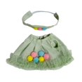 thumbnail image 3 of Conjunto de ropa para muñecas, falda y tocado para muñecas de 15 a 17 cm, elegante, adorable y bonito vestido, decoración, ropa, sin muñeca, color, 3 of 8