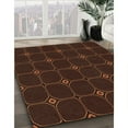 thumbnail image 3 of Ahgly Company Machine Washable Indoor Rectangle Transitional Black Brown Area Rugs, 7' x 10', 3 of 7