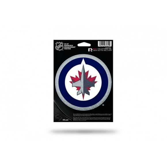 Winnipeg Jets Autocollant en Vinyle Découpé Pailleté