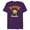 Purple, variant on Disney PIXAR Mike Wazowski Maybe Tomorrow - Short Sleeve Blended T-Shirt for Adults - Customized-Dark Heather