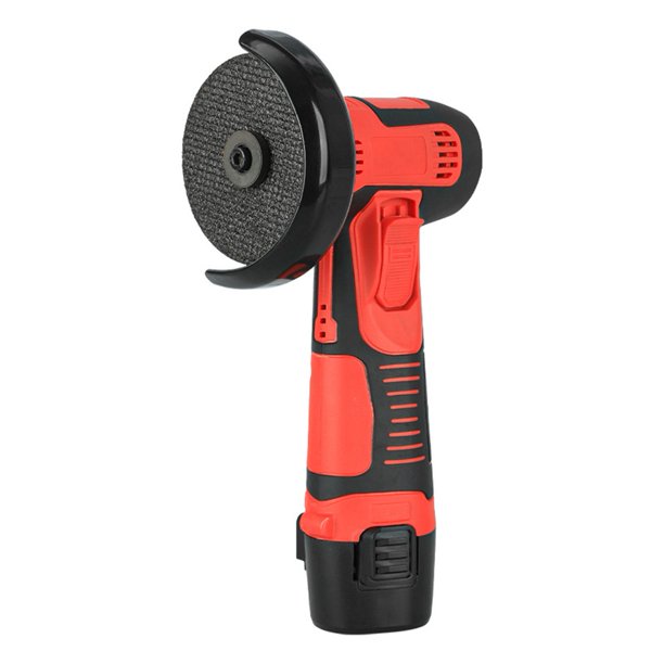 Amoladora Angular Inalámbrica, Miniamoladora Angular de 19500 Rpm y 12 V, para Cortar y Pulir Plástico, Tuberías y Paneles de Yeso