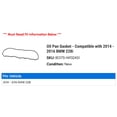 thumbnail image 2 of Oil Pan Gasket - Compatible with 2014 - 2016 BMW 228i 2015, 2 of 2