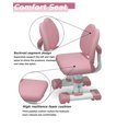 thumbnail image 5 of YNCE Children Learning Desk and Chair Set Pink Desk Set Height Adjustable with Drawers and Storage Compartments Cartoon Learning Desks and Chairs for Girls, 5 of 8