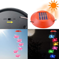 thumbnail image 3 of Campanas de viento de abeja solar LED, campanas de viento colgantes móviles para la decoración del jardín del hogar Zhivalor OTTO-CPB-US-DYP154-4, 3 of 5